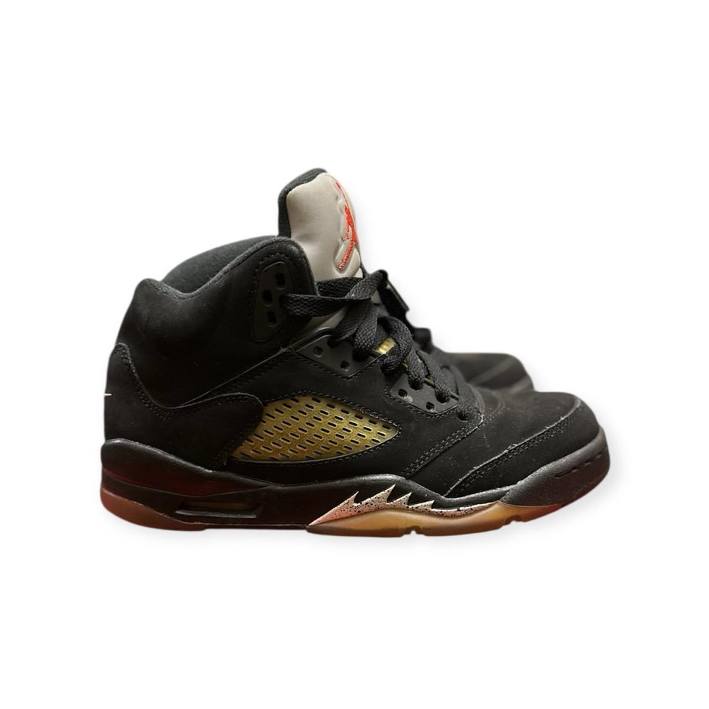 Jordan 5 Retro OG 2016 Mid Metallic Nike Boy’s 5Y Sneakers